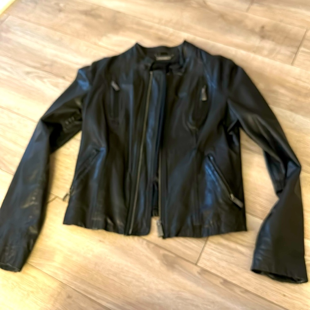 Leather jacket